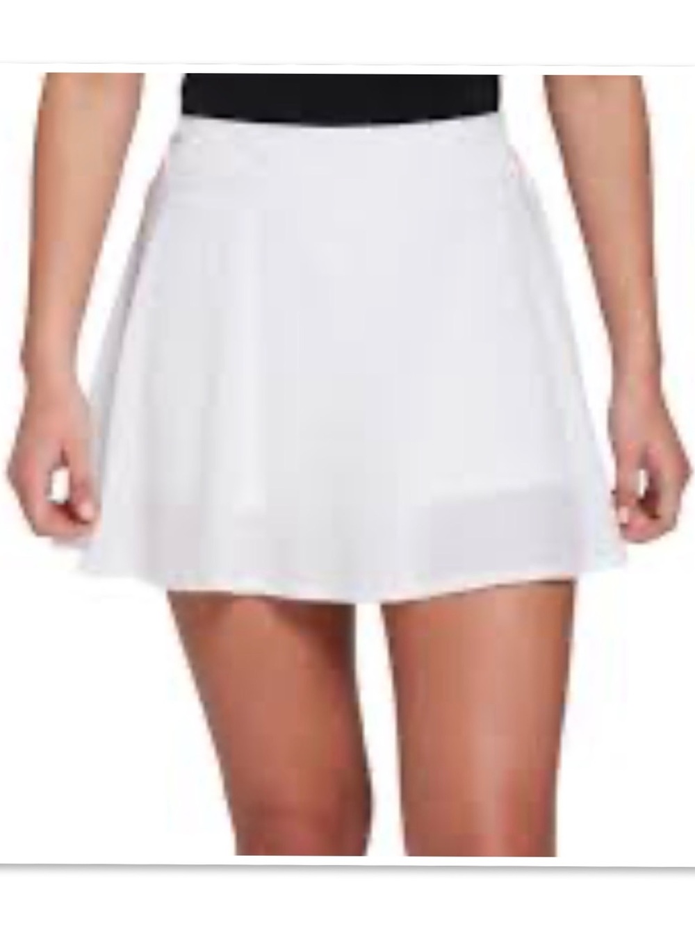 Prince Flounce White Tennis Skort